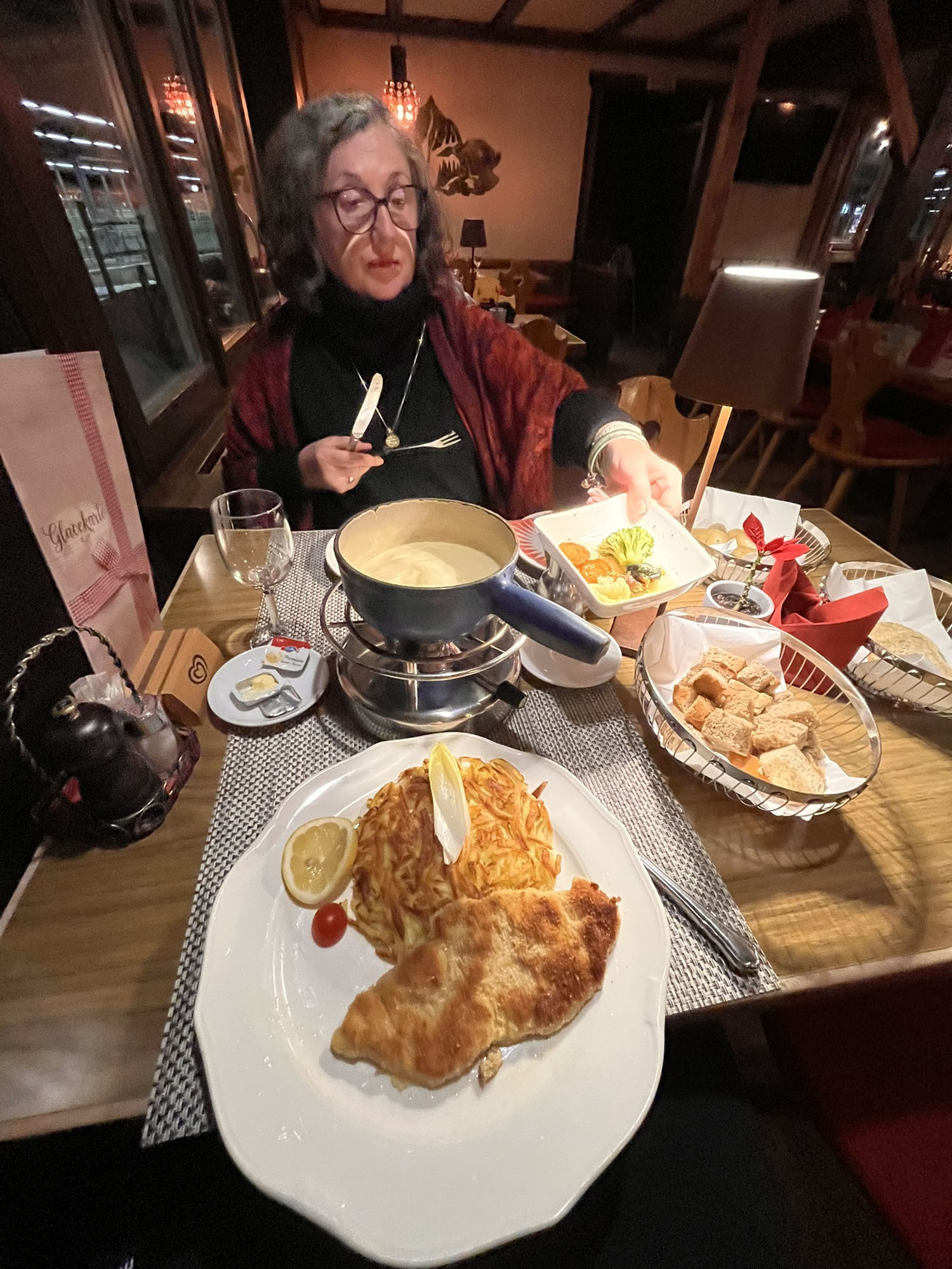 It's nothing gourmet, but the meals at places like Hotel Täscherhof just fit so well into your sense of place.