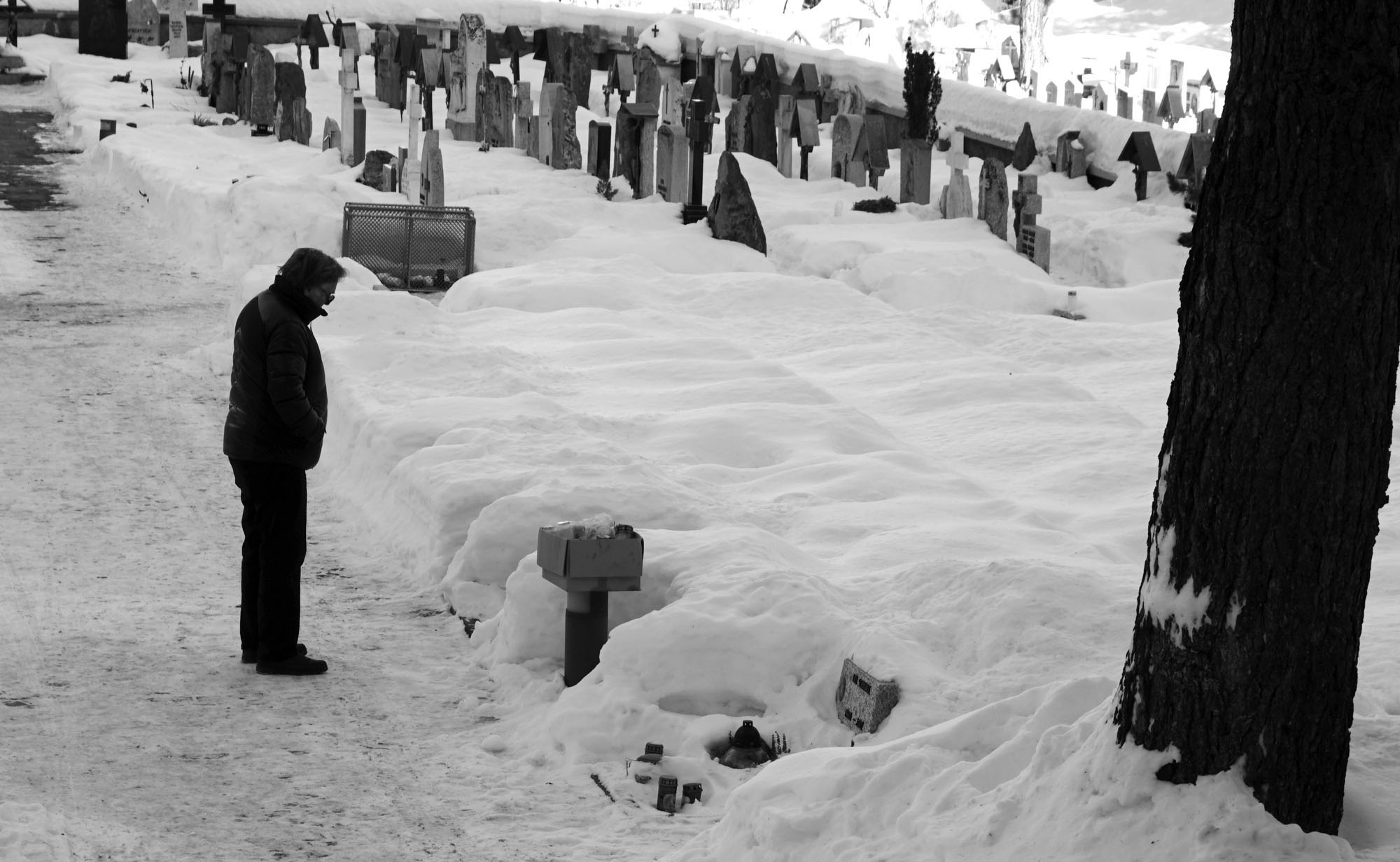 Remembering perhaps those who may not have made it back down alive.