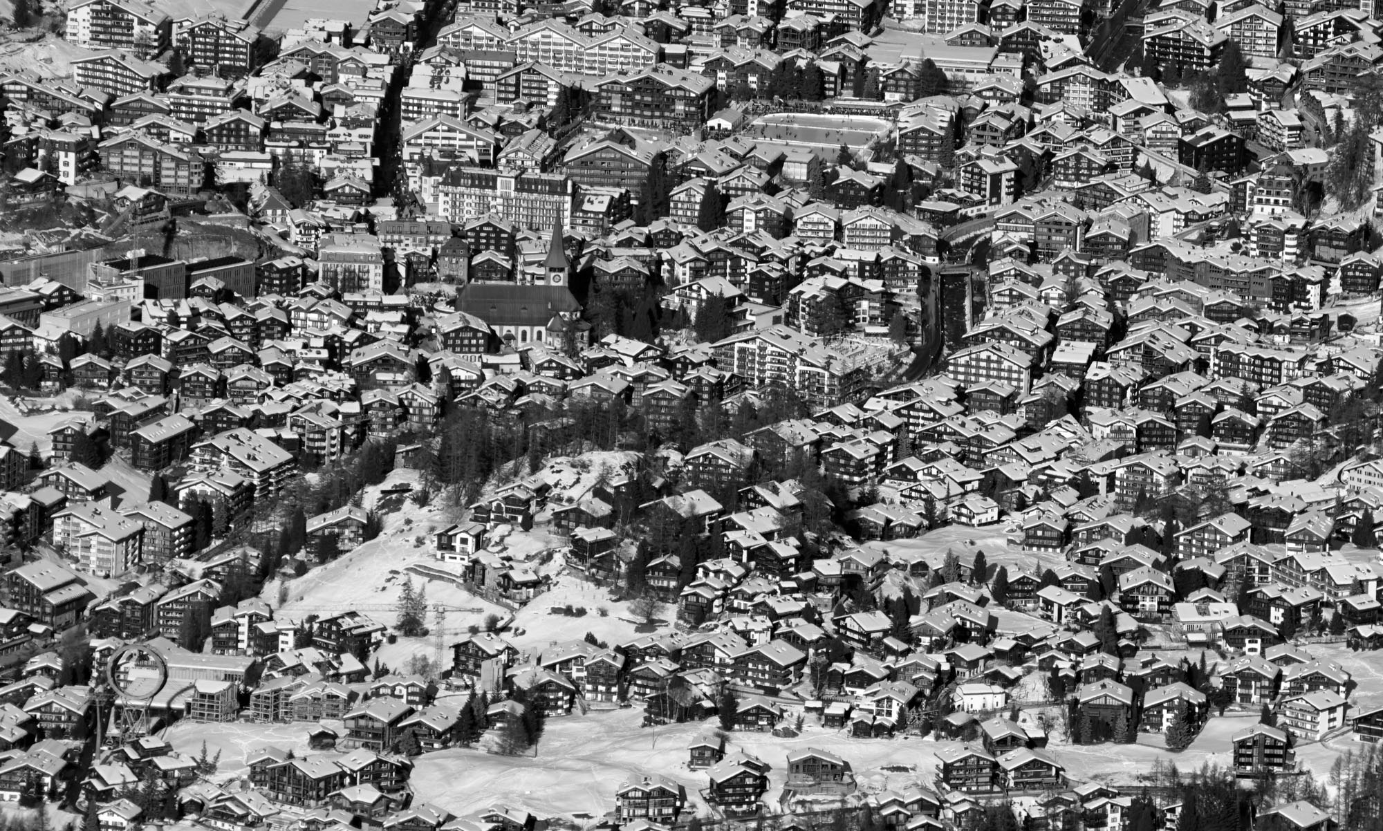 Zermatt from Trockener Steg.